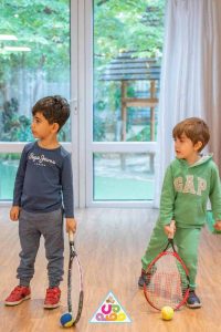 تنیس در مهد کودک قصه من